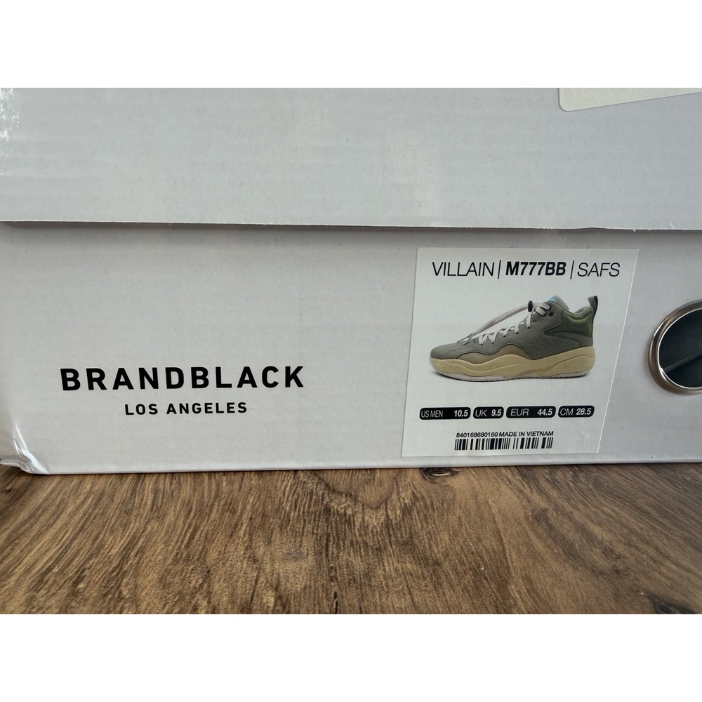 Brandblack Villain Shoes Mens Size 10.5 Sage Colorblock Casual Sneakers M777BB - Picture 10 of 10